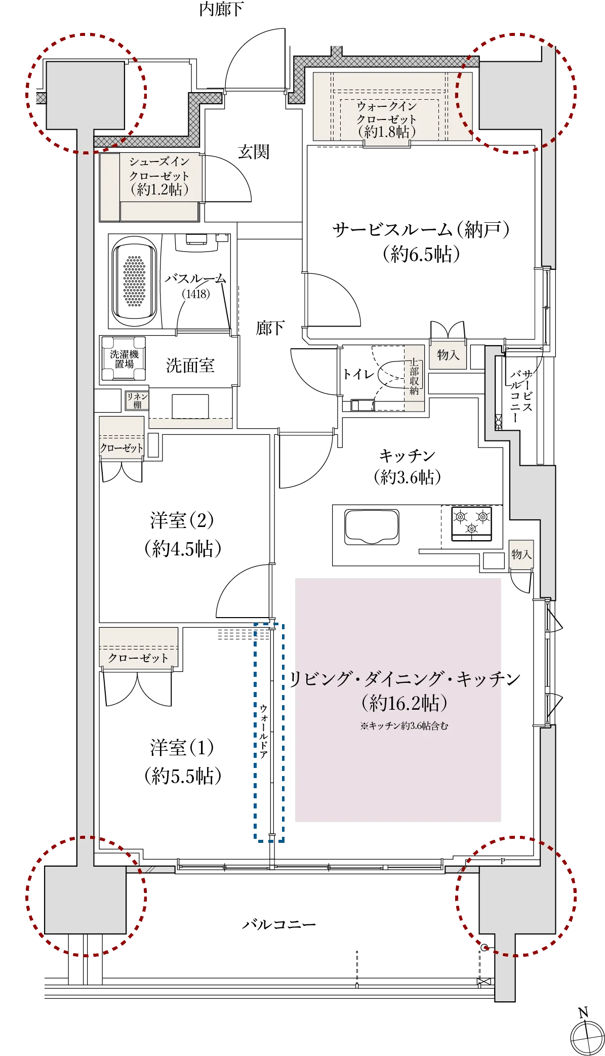 Atype 間取図