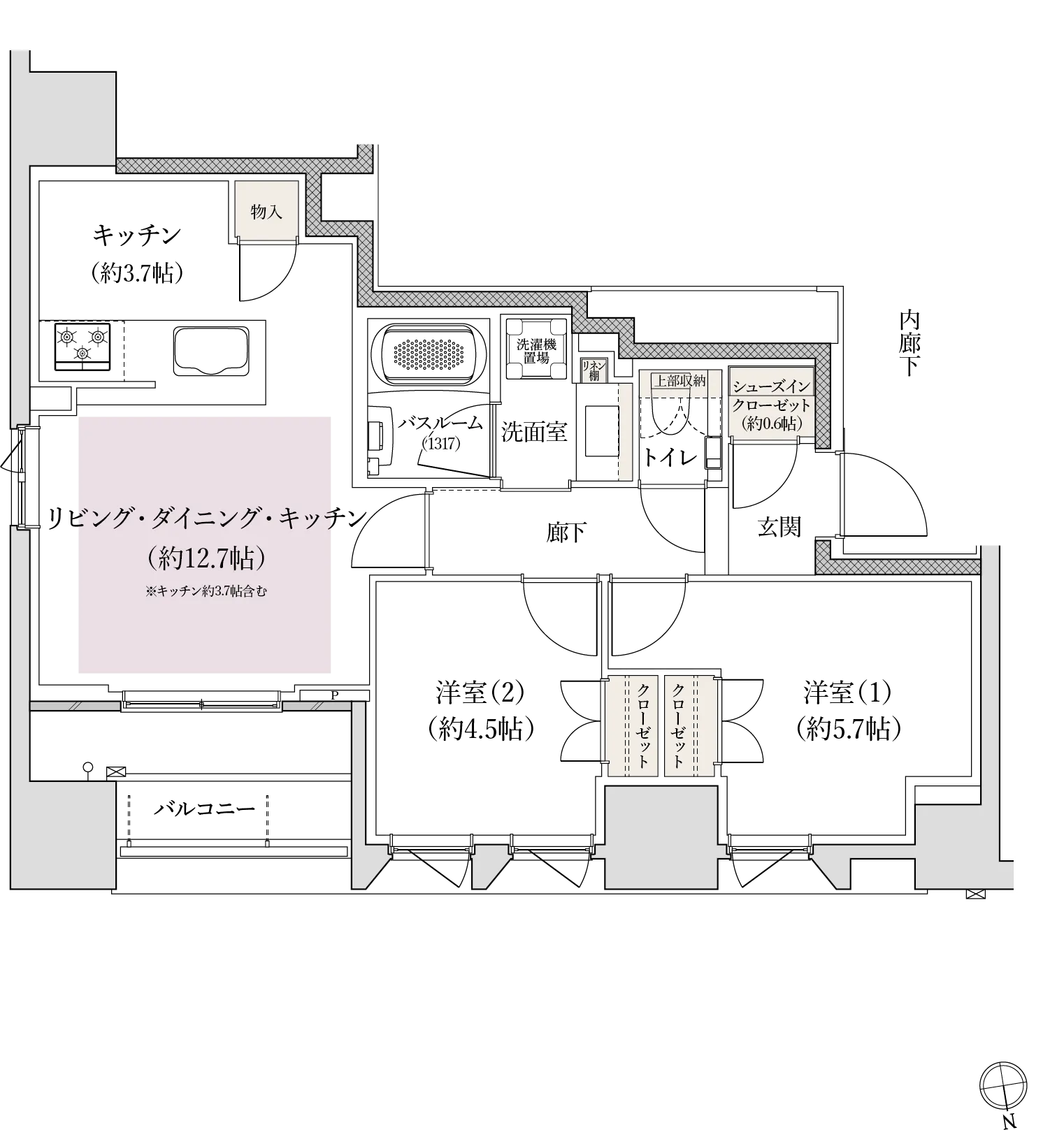 Ctype 間取図